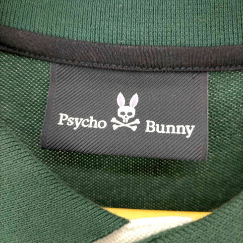 サイコバニー Psycho Bunny ロゴ刺繍 S/S ポロ シャツ メンズ