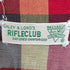 RIFLECLUB 開襟 オープンカラー チェック柄 ボックス フラップポケット 長袖シャツ メンズ