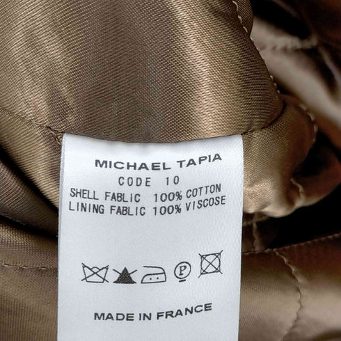 マイケルタピア MICHAEL TAPIA フランス製 コーデュロイ チェスターコート メンズ import:S