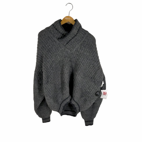 ブルックスブラザーズ BROOKS BROTHERS 70s アイルランド製 黒タグ ショールカラーニット メンズ import:XL