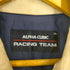ALPHA CUBIC RACING TEAM エルボーパッチレザー コットンジャケット メンズ US:36