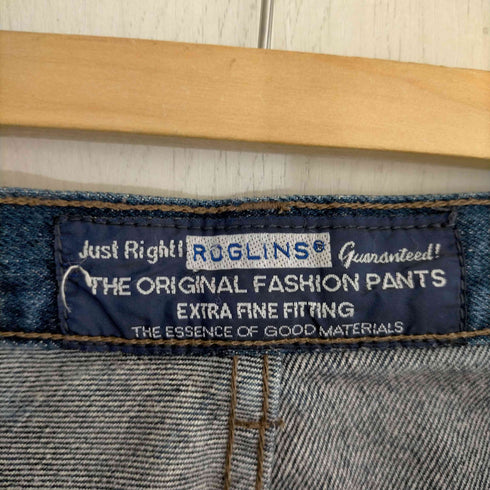 ROGLINS ストレート ジッパージーンズ メンズ 31×30