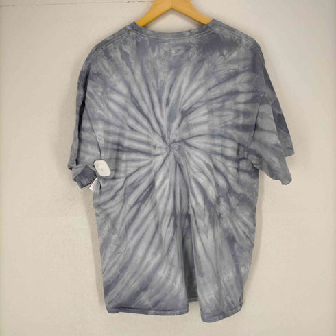 ヘインズ Hanes UNC TAR HEELS タイダイ柄クルーネックTシャツ メンズ 2XL