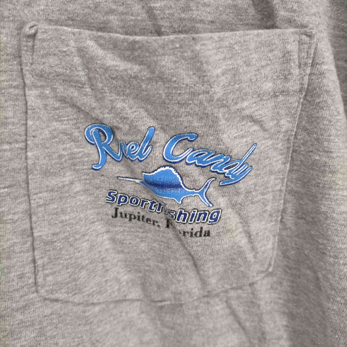 RED TUNA 背面プリントポケットTシャツ メンズ 2XL