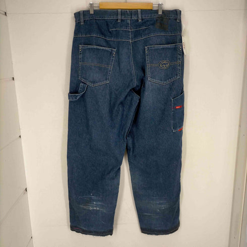 エコーアンリミテッド ECKO UNLTD 00S ポケットステッチワイドデニムパンツ メンズ 40