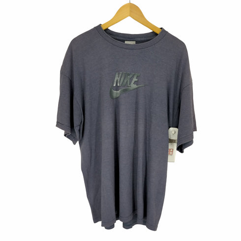ナイキ NIKE 00S 銀タグ ソリッドロゴプリント半袖Tシャツ メンズ JPN:XL