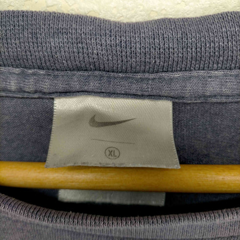 ナイキ NIKE 00S 銀タグ ソリッドロゴプリント半袖Tシャツ メンズ JPN:XL