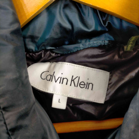 カルバンクライン CALVIN KLEIN ロングダウンコート レディース import:L