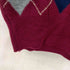 ランズエンド LANDS END MADE IN ENGLAND アーガイル ラムウールベスト メンズ import:M