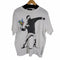ブランダライズド BRANDALISED whim roth S/S Flower throwing tee 刺繍 クルーネックtシャツ メンズ JPN:XL