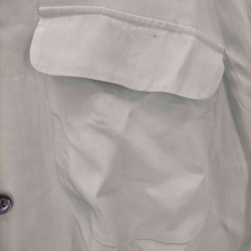 エキップモン EQUIPMENT L/S 開襟フラップポケットシャツ メンズ JPN:L