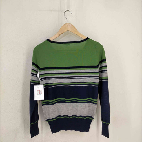 マッキントッシュフィロソフィー MACKINTOSH PHILOSOPHY マルチボーダーニット レディース JPN:38