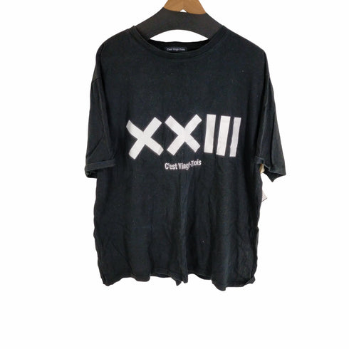 セバントゥア XXIII Cest Vingt-Trois S/S クルーネック tシャツ メンズ JPN:XL