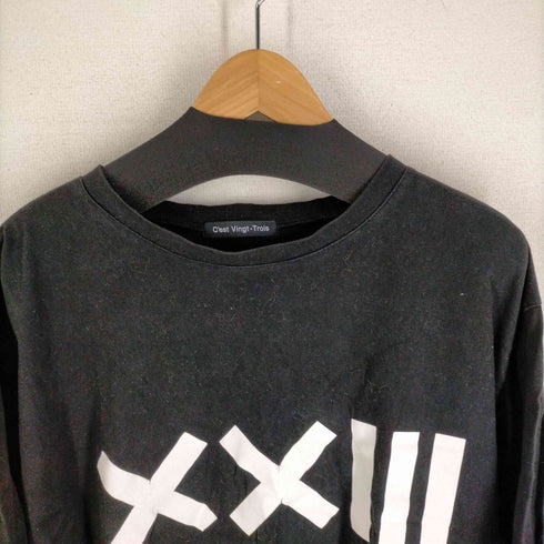 セバントゥア XXIII Cest Vingt-Trois S/S クルーネック tシャツ メンズ JPN:XL