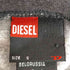 ディーゼル DIESEL 花刺繍 ジップオフショルダースウェット レディース import:S