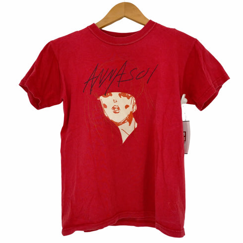 アナスイ ANNA SUI USA製 ロゴプリントTシャツ レディース
