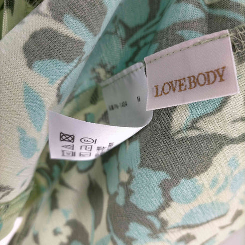 ワコール Wacoal LOVEBODY 花柄 カジュアル パジャマ ブラウス レディース JPN:M