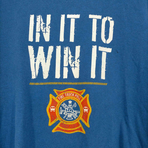 ギルダン GILDAN IN IT TO WIN IT 両面プリントクルーネックTシャツ メンズ JPN:L