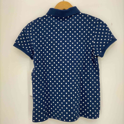 フレッドペリー FRED PERRY ロゴ刺繍 水玉柄 ポロシャツ レディース UK10