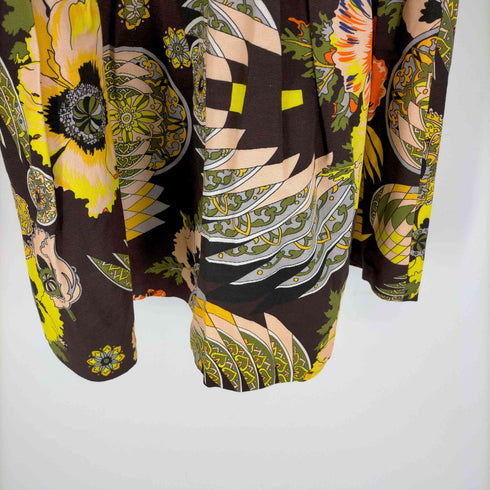 エムエスジーエム MSGM イタリア製 Mid-length skirt 総柄 スカート レディース 40