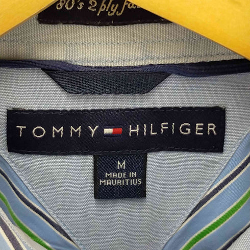 トミーヒルフィガー TOMMY HILFIGER 80s 2-ply fabric shirts メンズ M