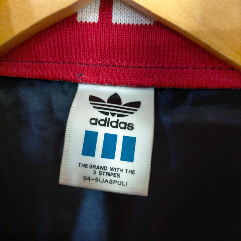 アディダスオリジナルス adidas Originals 80S デサント期 STAFF THE 7nd EMPEROR'S CUP ジップアップナイロンジャケット メンズ JPN:L