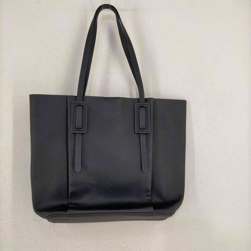 ザラ ZARA フェイクレザートートバッグ レディース