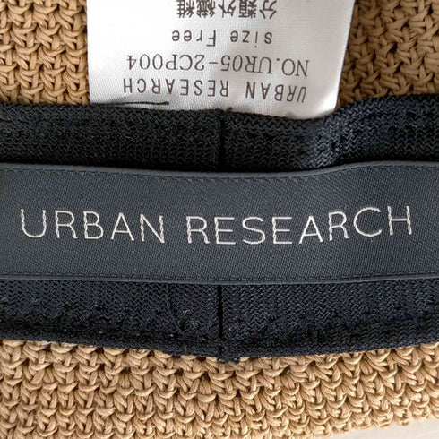 アーバンリサーチ URBAN RESEARCH 細編みペーパーハット レディース FREE