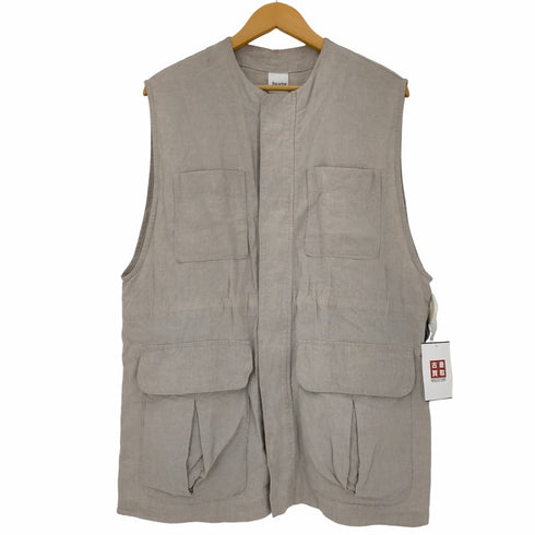 buoy buoy 60/高密度LINEN リネンベスト レディース FREE