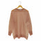 ザラ ZARA セミシースルーシアートップス レディース import:M