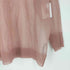 ザラ ZARA セミシースルーシアートップス レディース import:M
