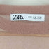 ザラ ZARA セミシースルーシアートップス レディース import:M
