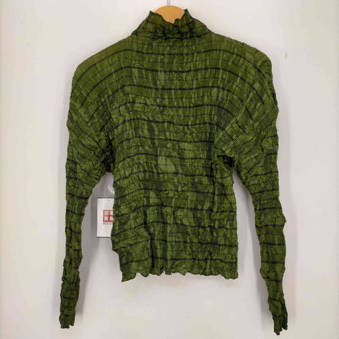 センソユニコ SENSOUNICO プリーツ ハイネックカットソー レディース 40