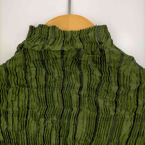 センソユニコ SENSOUNICO プリーツ ハイネックカットソー レディース 40