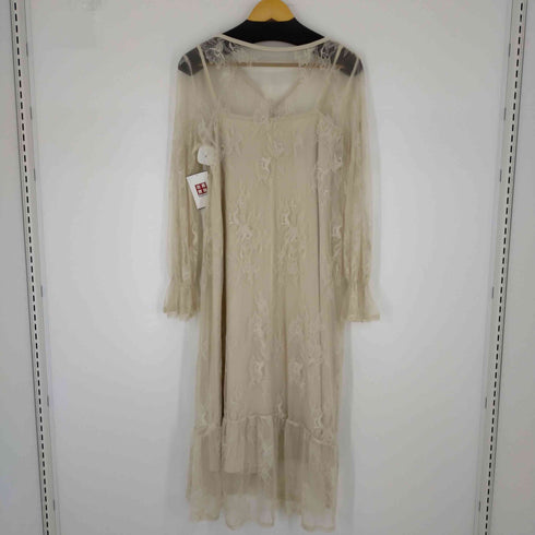 グレイル GRL ペチコート付き花柄総レースワンピース レディース import:M