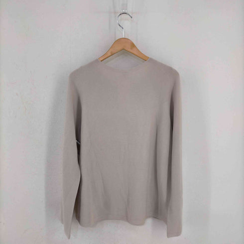 ユニクロ UNIQLO 3Dコットン クルーネックセーター レディース JPN:XL