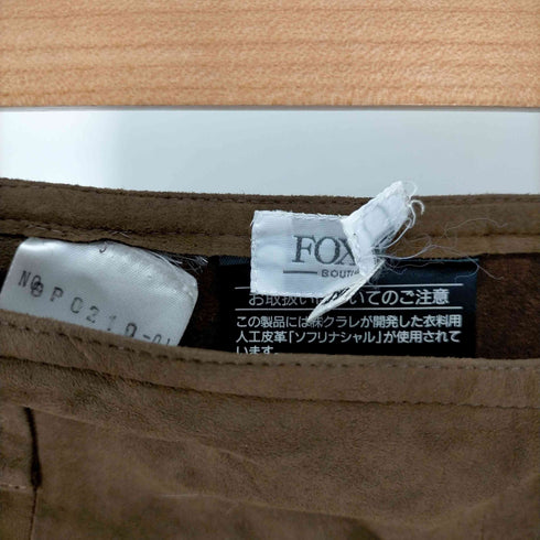 フォクシー FOXEY フェイクスエード ショートパンツ レディース 40