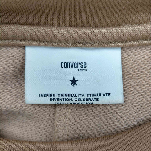 コンバース CONVERSE ワンピース 長袖 ロング サイドスリット レディース ONE SIZE