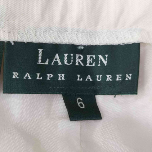 ローレンラルフローレン LAUREN RALPH LAUREN 90S 2タック センタープレス スラックス テーパード パンツ TALONジップ レディース 6