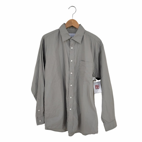 ソウ so shop&hostel 24SS SO ORIGINAL REGULAR COLLAR SHIRTS (GRAY) メンズ JPN:4 / XL