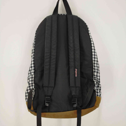 ジャンスポーツ JanSport ギンガムチェックバックパック スウェード切替 レディース
