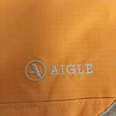 エーグル AIGLE ロゴ刺繍 リップストップ ショルダーバッグ レディース
