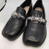 チャールズキース CHARLES & KEITH Bead-Embellished Penny Loafers ビーズエンベリッシュド ペニーローファー レディース EUR:37