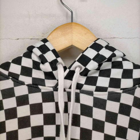 バンズ VANS チェッカーフラッグ プルオーバーパーカー メンズ JPN:L
