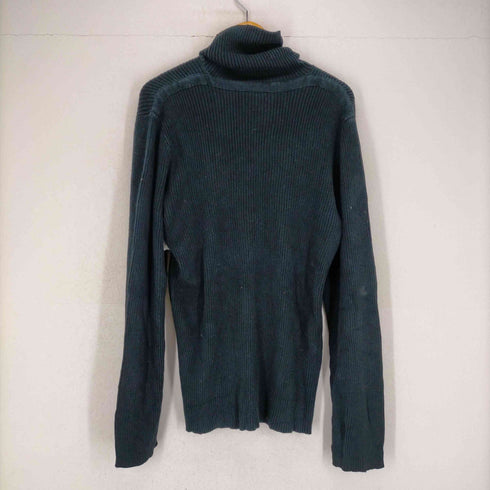 シーケーカルバンクライン ck Calvin Klein コットンタートルネックリブニット メンズ XL