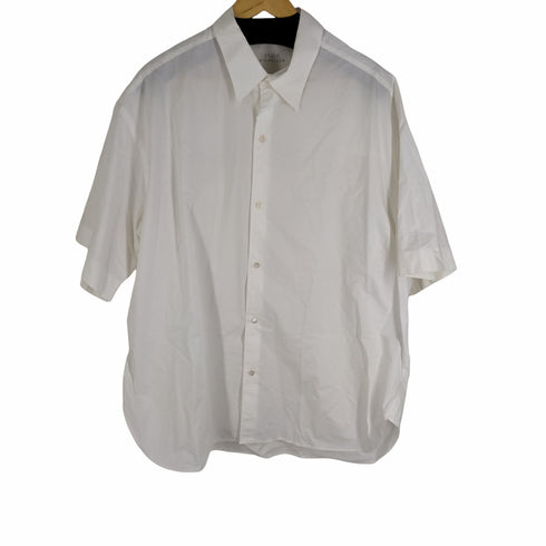 スタジオニコルソン STUDIO NICHOLSON SORONO LIGHT COTTON POPLIN SHIRTS-OVERSIZED SHIRT チュニジア製 オーバーサイズシャツ メンズ JPN:M