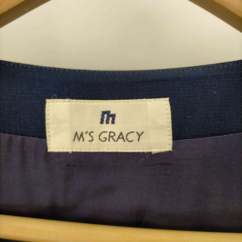エムズグレイシー MS GRACY ノーカラーコート レディース 9