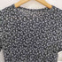ザラ ZARA フラワーパターン プリーツワンピース レディース import:XS