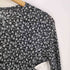 ザラ ZARA フラワーパターン プリーツワンピース レディース import:XS