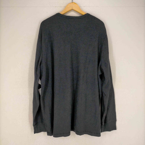 ジョージズ GEORGE ヘンリーネックワッフルカットソー メンズ 3XL